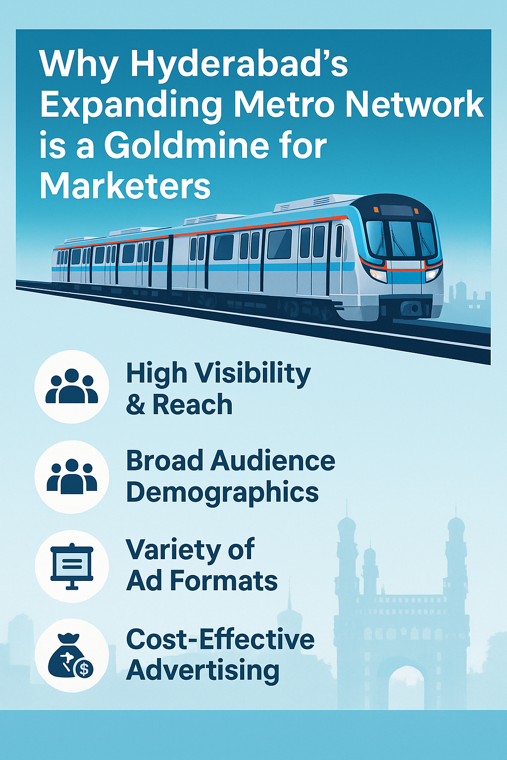 Hyderabad Expanding Metro Network Is a Goldmine for Marketers