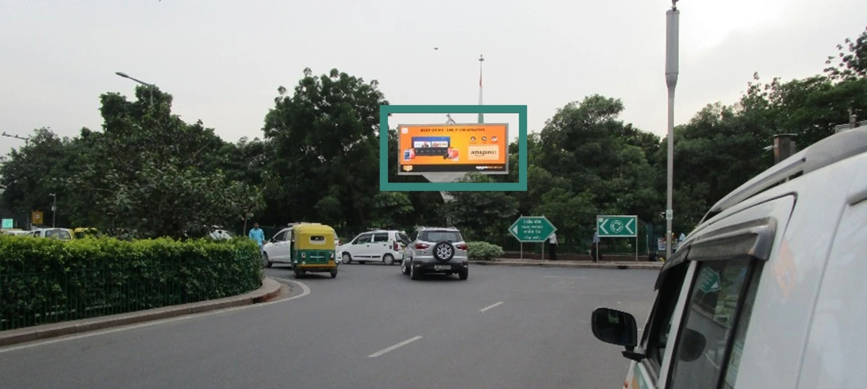 Connaught Place Delhi Hoarding